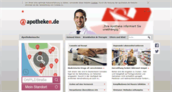 Desktop Screenshot of apobelle-apotheke.de