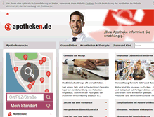 Tablet Screenshot of apobelle-apotheke.de